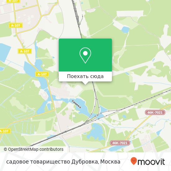 Карта садовое товарищество Дубровка