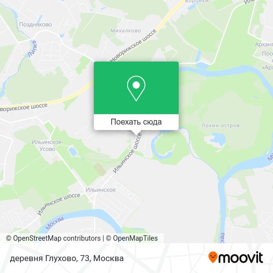 Карта деревня Глухово, 73