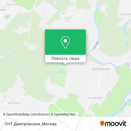 Карта СНТ Дмитровское