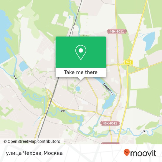 Карта улица Чехова