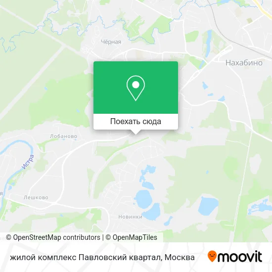 Карта жилой комплекс Павловский квартал