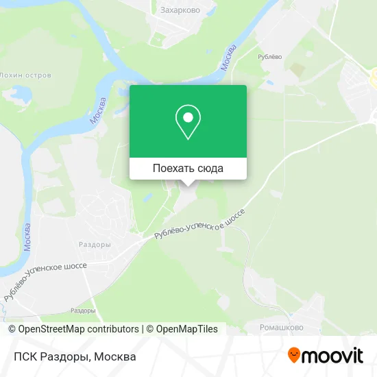 Карта ПСК Раздоры