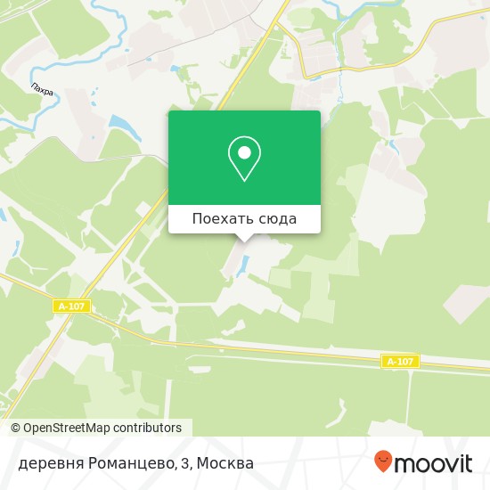 Карта деревня Романцево, 3