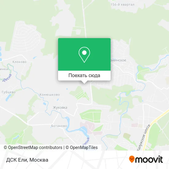 Карта ДСК Ели