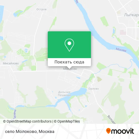 Карта село Молоково