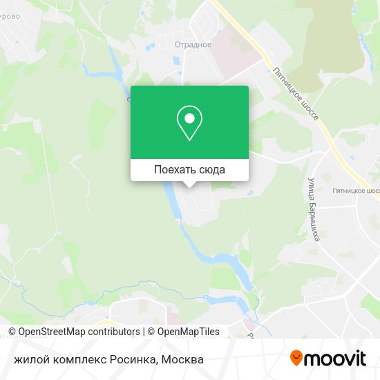 Карта жилой комплекс Росинка