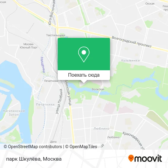 Карта парк Шкулёва
