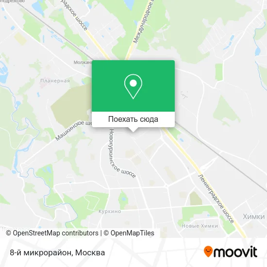 Карта 8-й микрорайон