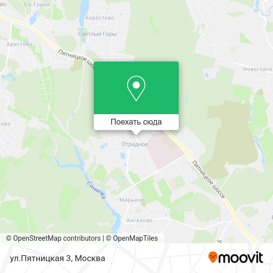 Карта ул.Пятницкая 3