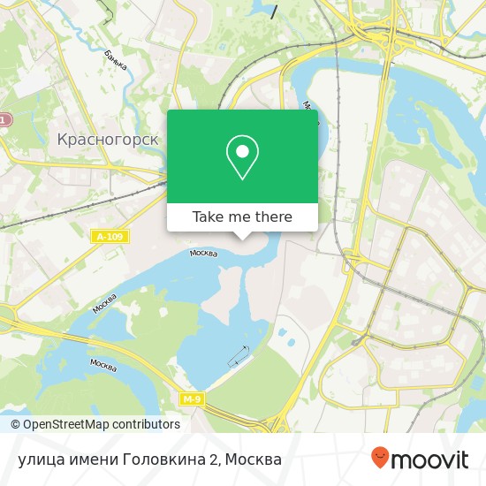 Карта улица имени Головкина 2