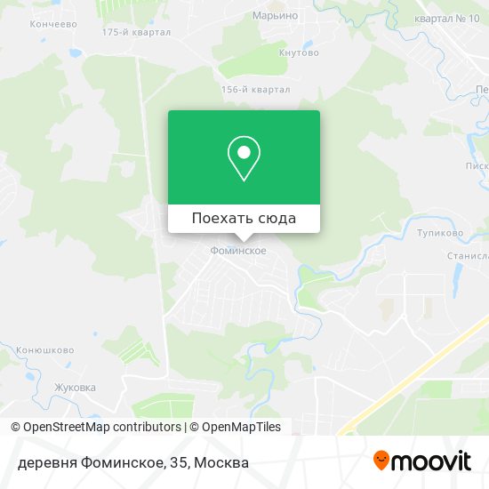Карта деревня Фоминское, 35