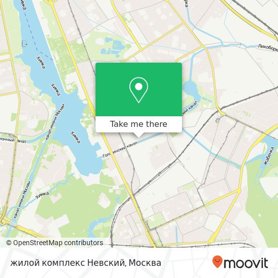 Карта жилой комплекс Невский