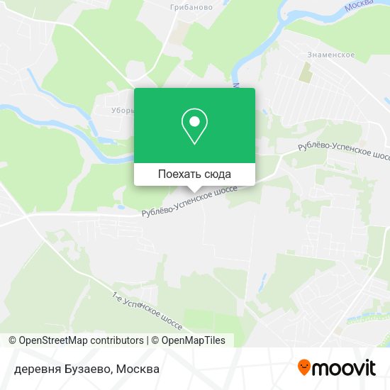 Карта деревня Бузаево