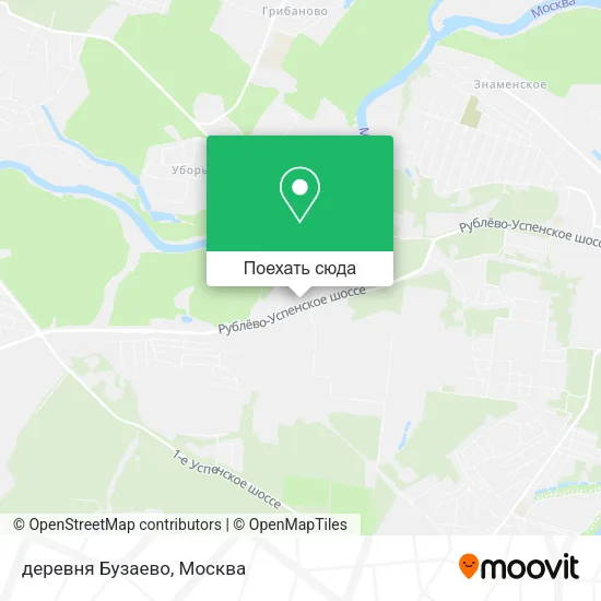 Карта деревня Бузаево