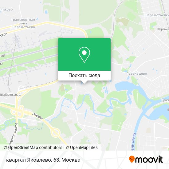 Карта квартал Яковлево, 63