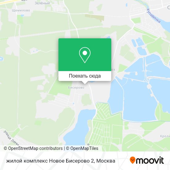 Карта жилой комплекс Новое Бисерово 2