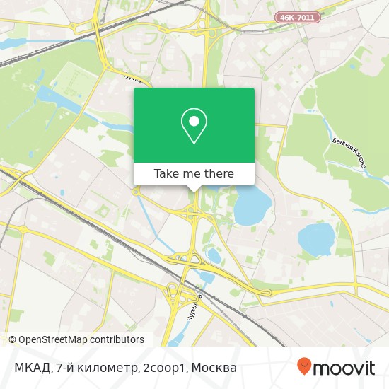 Карта МКАД, 7-й километр, 2соор1