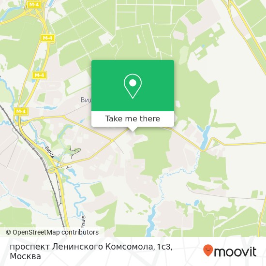 Карта проспект Ленинского Комсомола, 1с3