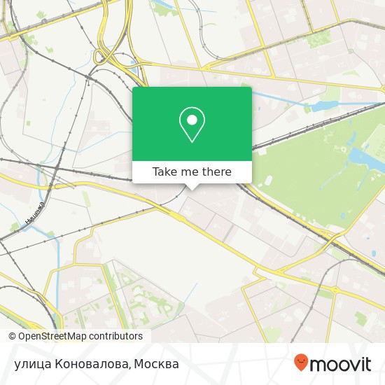 Карта улица Коновалова