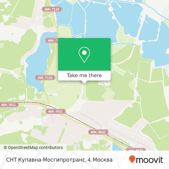 Карта СНТ Купавна-Мосгипротранс, 4
