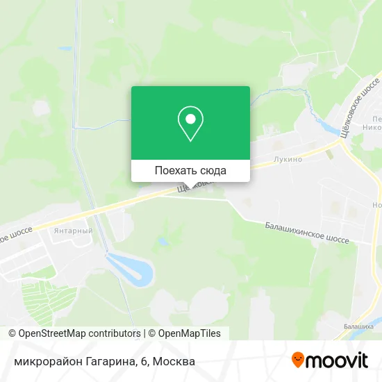 Карта микрорайон Гагарина, 6