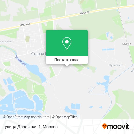 Карта улица Дорожная 1