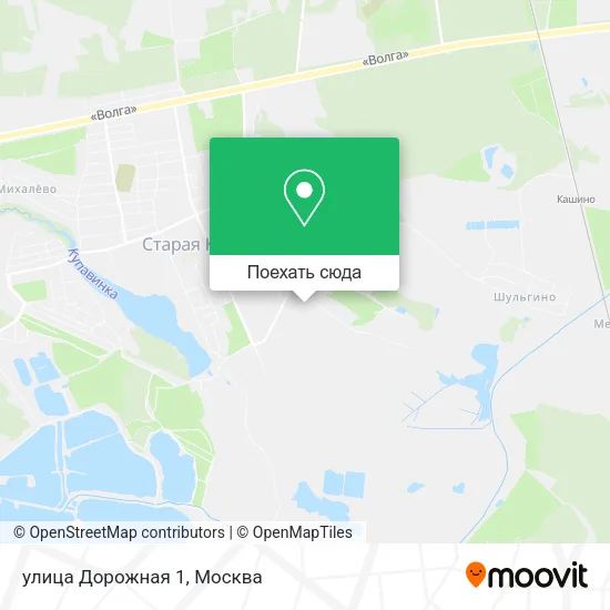 Карта улица Дорожная 1