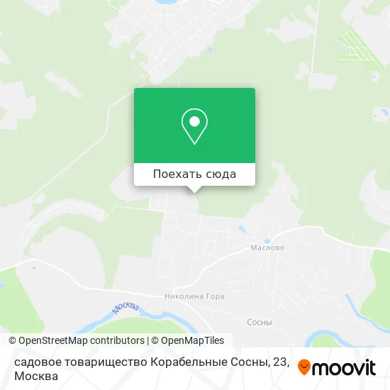 Карта садовое товарищество Корабельные Сосны, 23