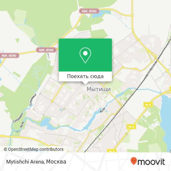 Карта Mytishchi Arena