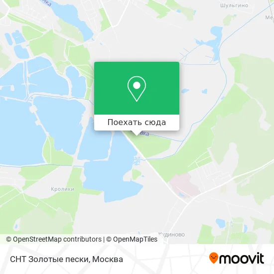 Карта СНТ Золотые пески
