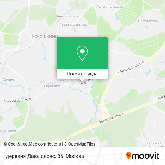 Карта деревня Давыдково, 36
