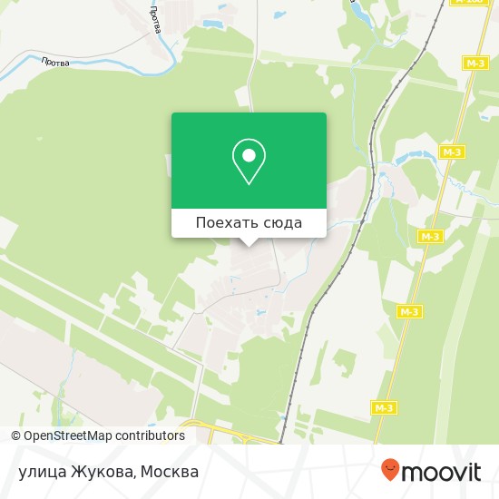 Карта улица Жукова