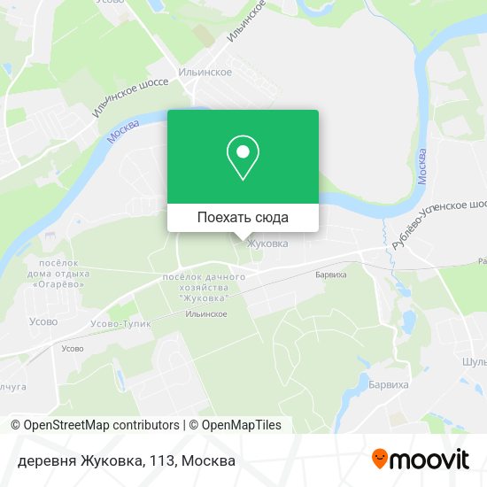 Карта деревня Жуковка, 113