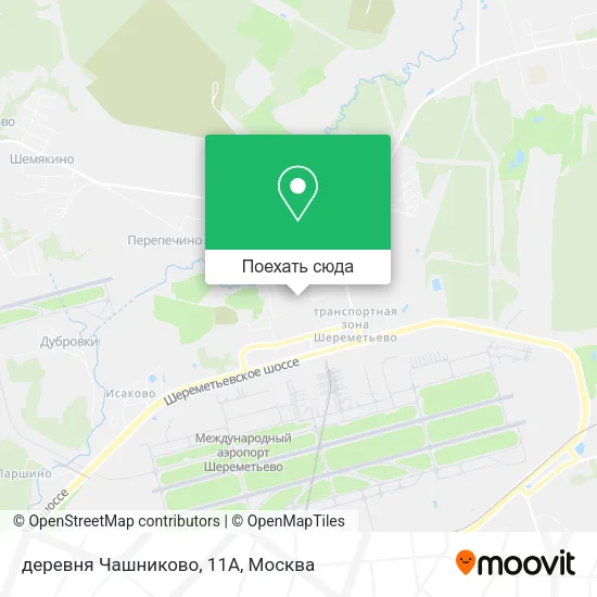 Карта деревня Чашниково, 11А