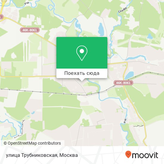 Карта улица Трубниковская