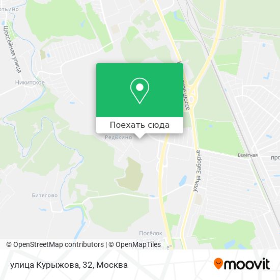 Карта улица Курыжова, 32