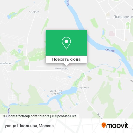 Карта улица Школьная