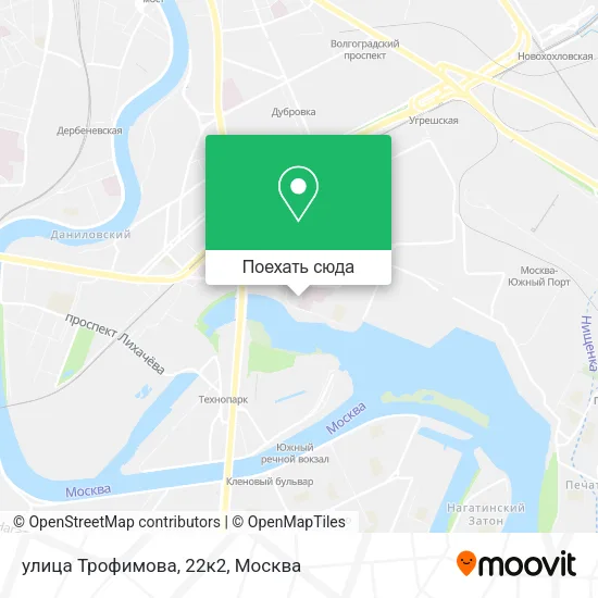 Карта улица Трофимова, 22к2