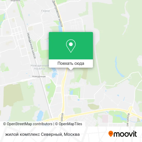 Карта жилой комплекс Северный