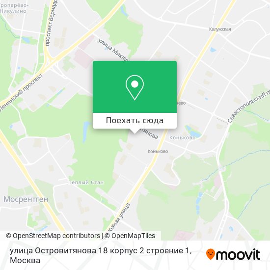 Комната метро теплый стан