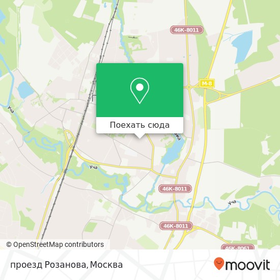 Карта проезд Розанова