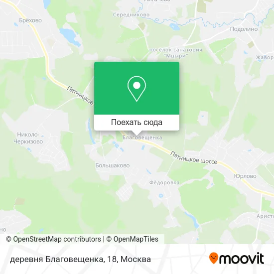 Карта деревня Благовещенка, 18