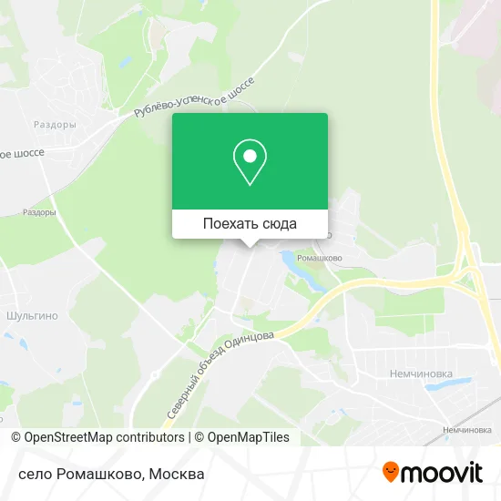 Карта село Ромашково