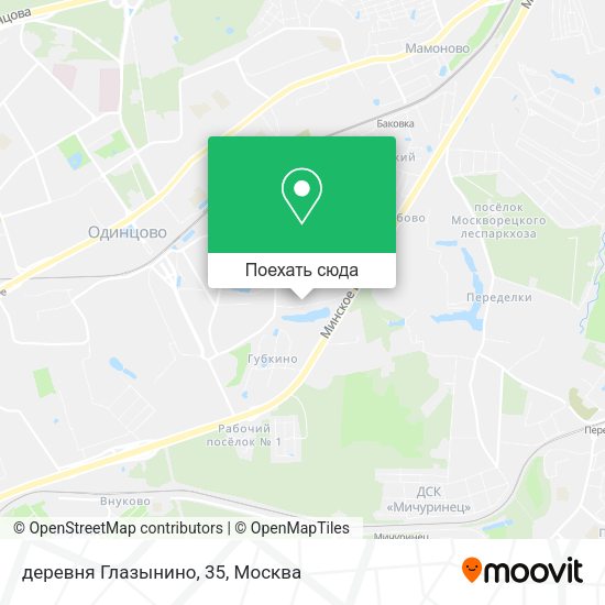Карта деревня Глазынино, 35