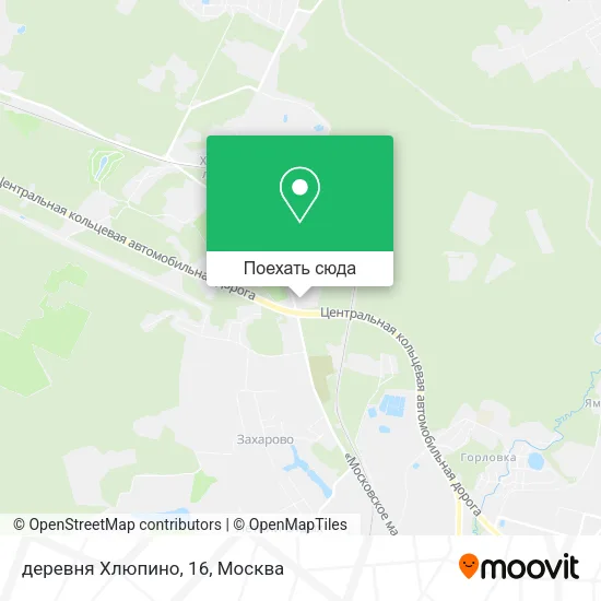 Карта деревня Хлюпино, 16