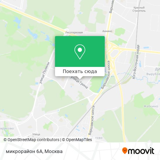 Карта микрорайон 6А