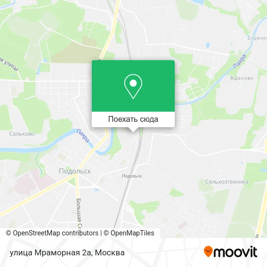 Карта улица Мраморная 2а