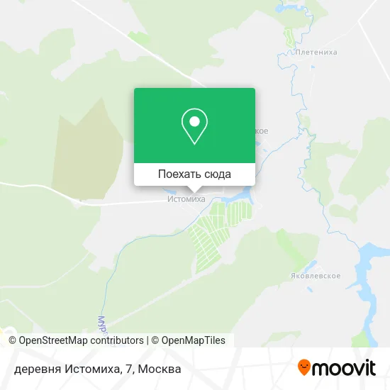 Карта деревня Истомиха, 7