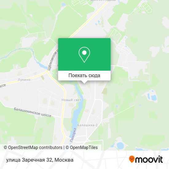 Карта улица Заречная 32