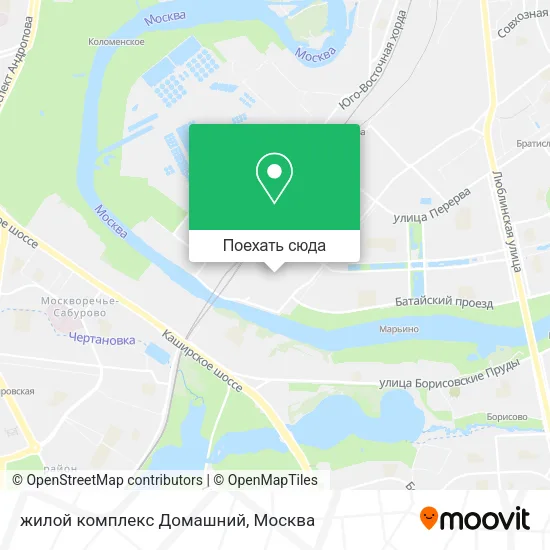 Карта жилой комплекс Домашний